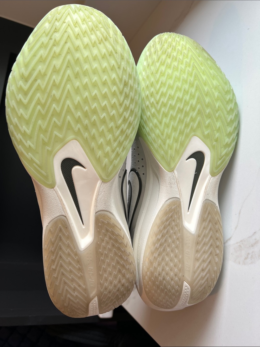 Nike G.T. Cut 3 Basketball Shoes (Light Bone/Vapor Green/Cargo Khaki/Sail) - Picture 5 of 8